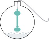 Exemple d'application Double Level Sensor dans une buse d'évacuation