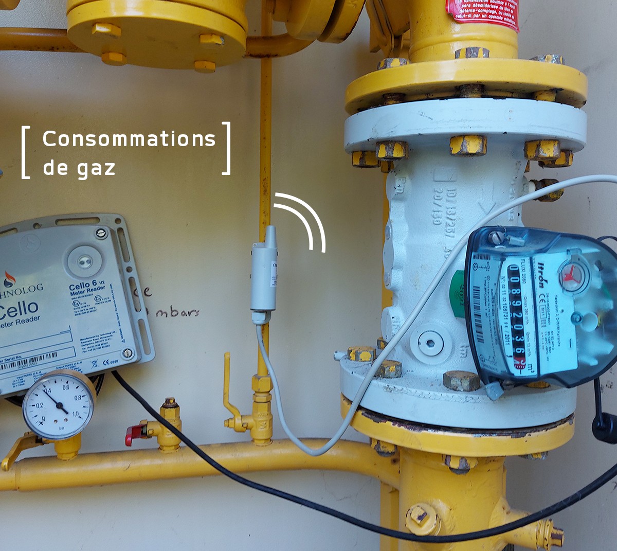 iot, capteur, atex, gaz, pulse, compteur de gaz, énergie, consommations de gaz, sensor, lora, lorawan