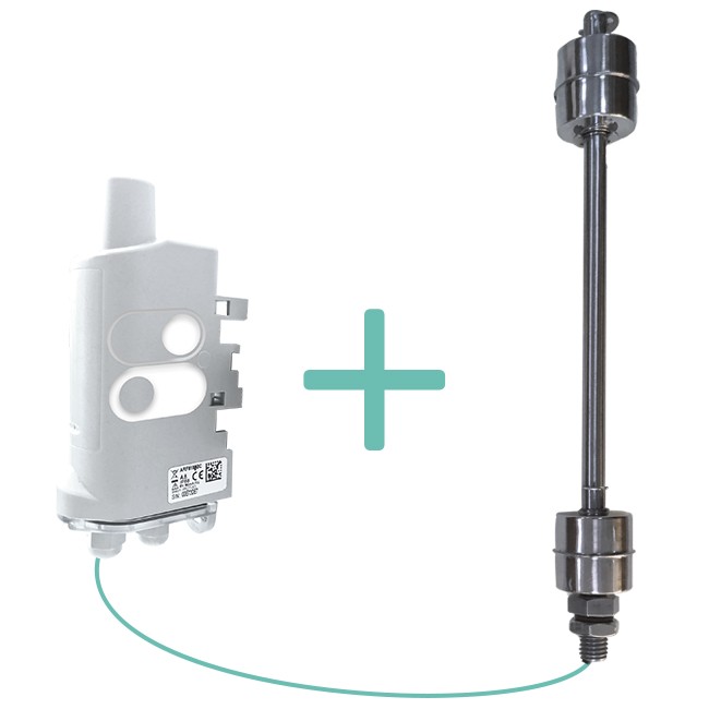 Transmetteur IoT Package : Double Level Sensor: Détecter le niveau d'eau d'une cuve avec sa sonde performante