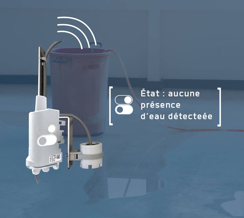 Détecteur De Fuites D'eau Sans Fil - Alarme Inondation Avec Son De 60 Db Et Notification Push Sur Lapplication Tuya Smartsmart Life 91677341