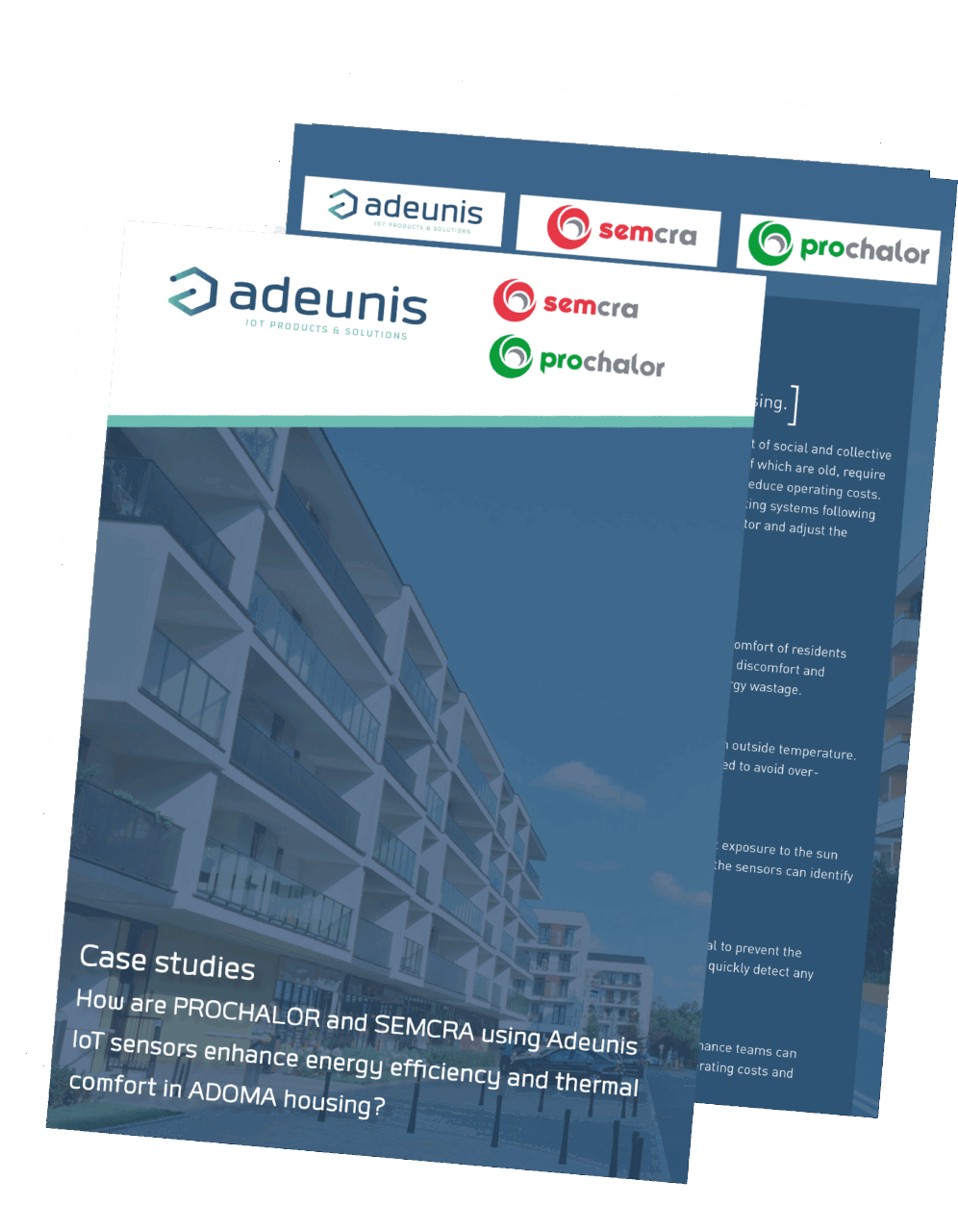 Collective housing, energy renovation, consumption, heating, temperature, iot, connected sensors, heating regulation, boiler room, control