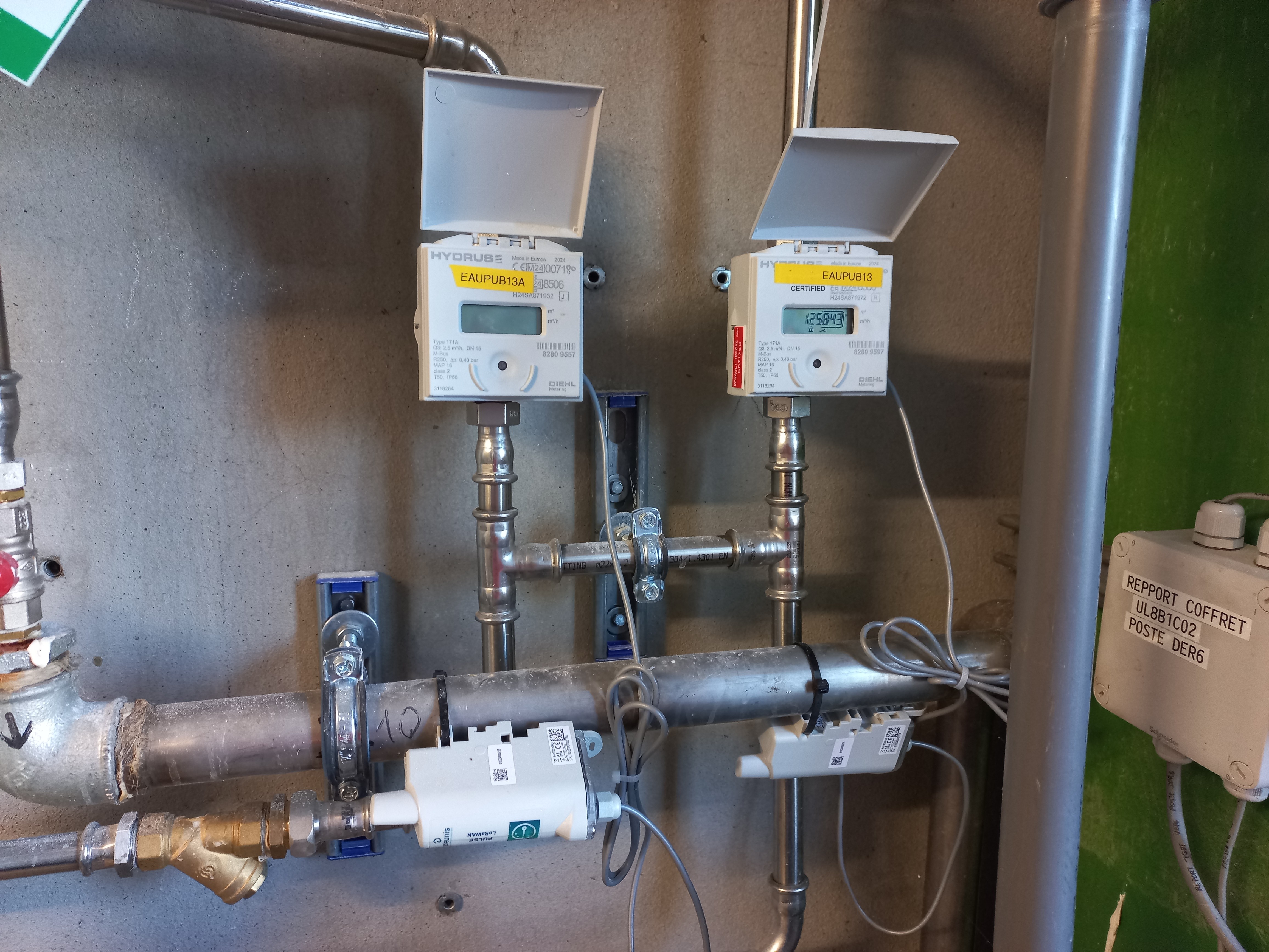 compteur impulsion, pulse, iot, lorawan, industrie, télérelève LoRaWAN en bâtiments industriels