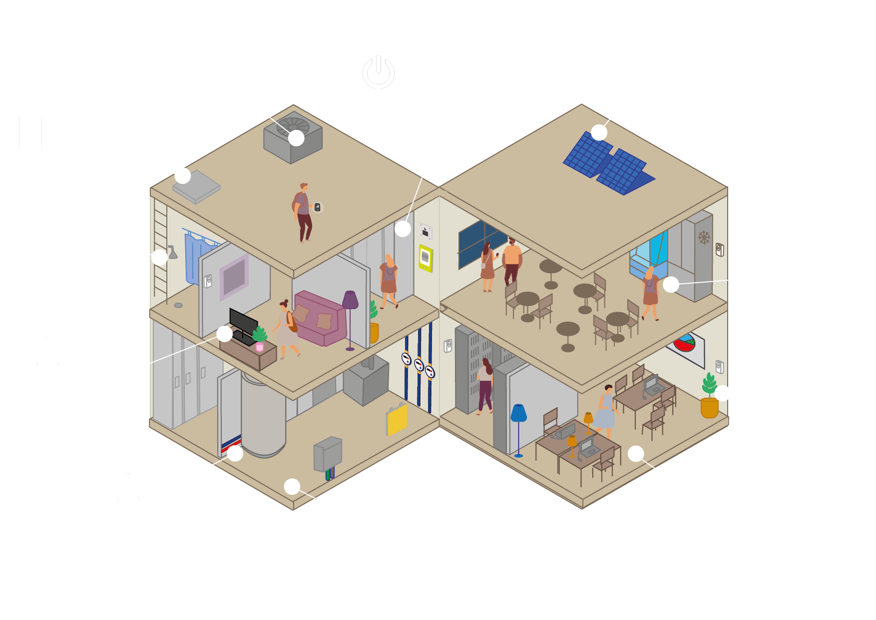 smart building, iot, lorawan, bâtiment connecté