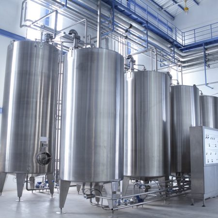Water treatment equipment Modern machinery in a pharmaceutical production plant